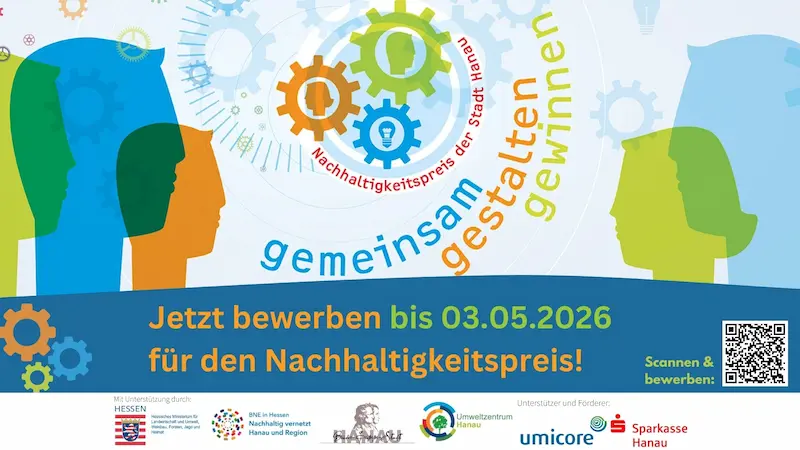 Hanau Plakat zum Nachhaltigkeitspreis