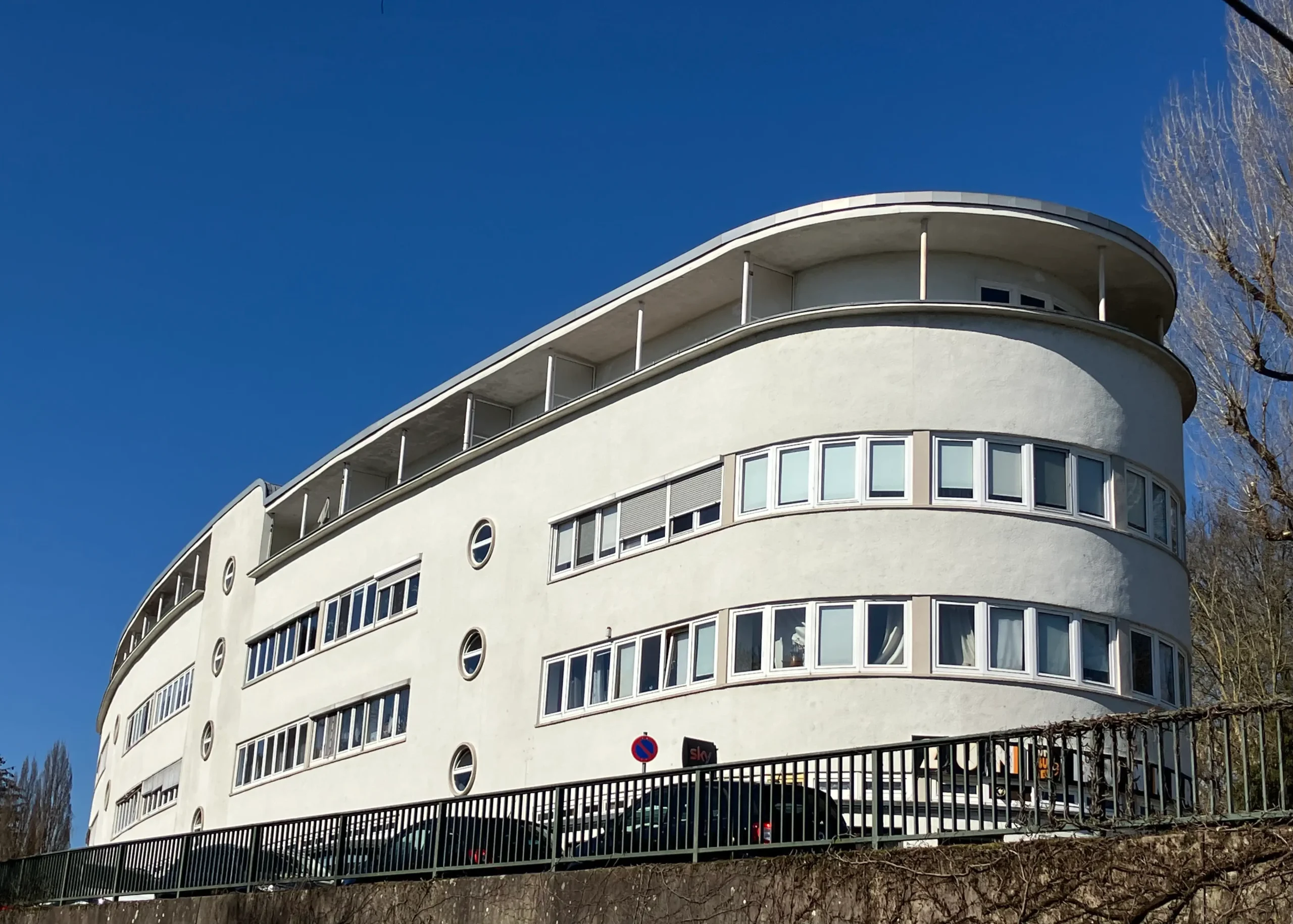 Bild von einem Haus der Siedlung Römerstadt