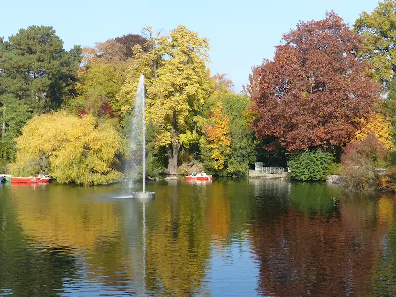 Palmengarten im Herbst