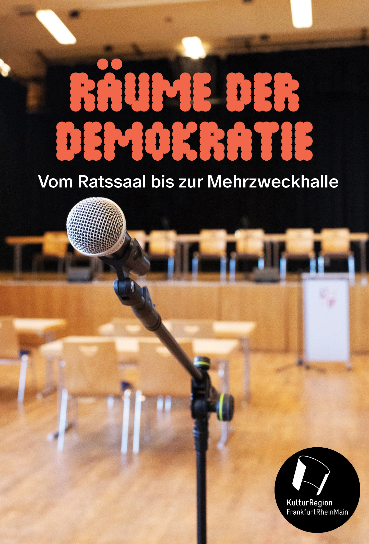 Wir sehen uin den großen Saal im Bürgerhaus in Mainhausen ohne Personen